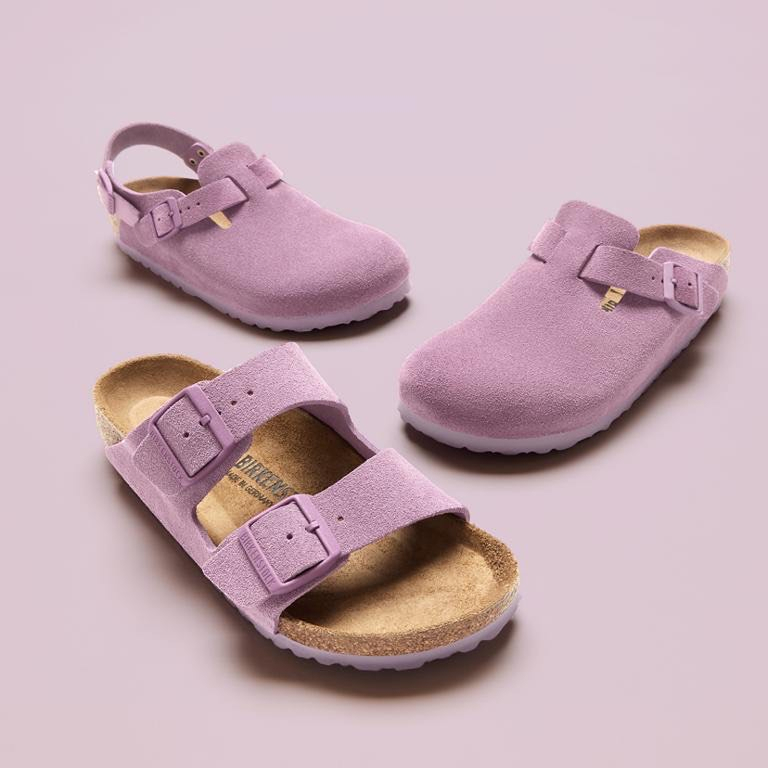 Birkenstock: Pastel Clogs for Comfortable Steps